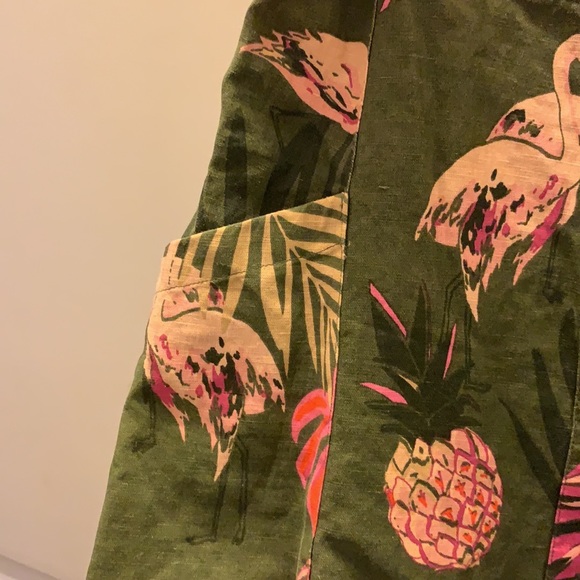 Mango linen summer dress - Picture 3 of 5